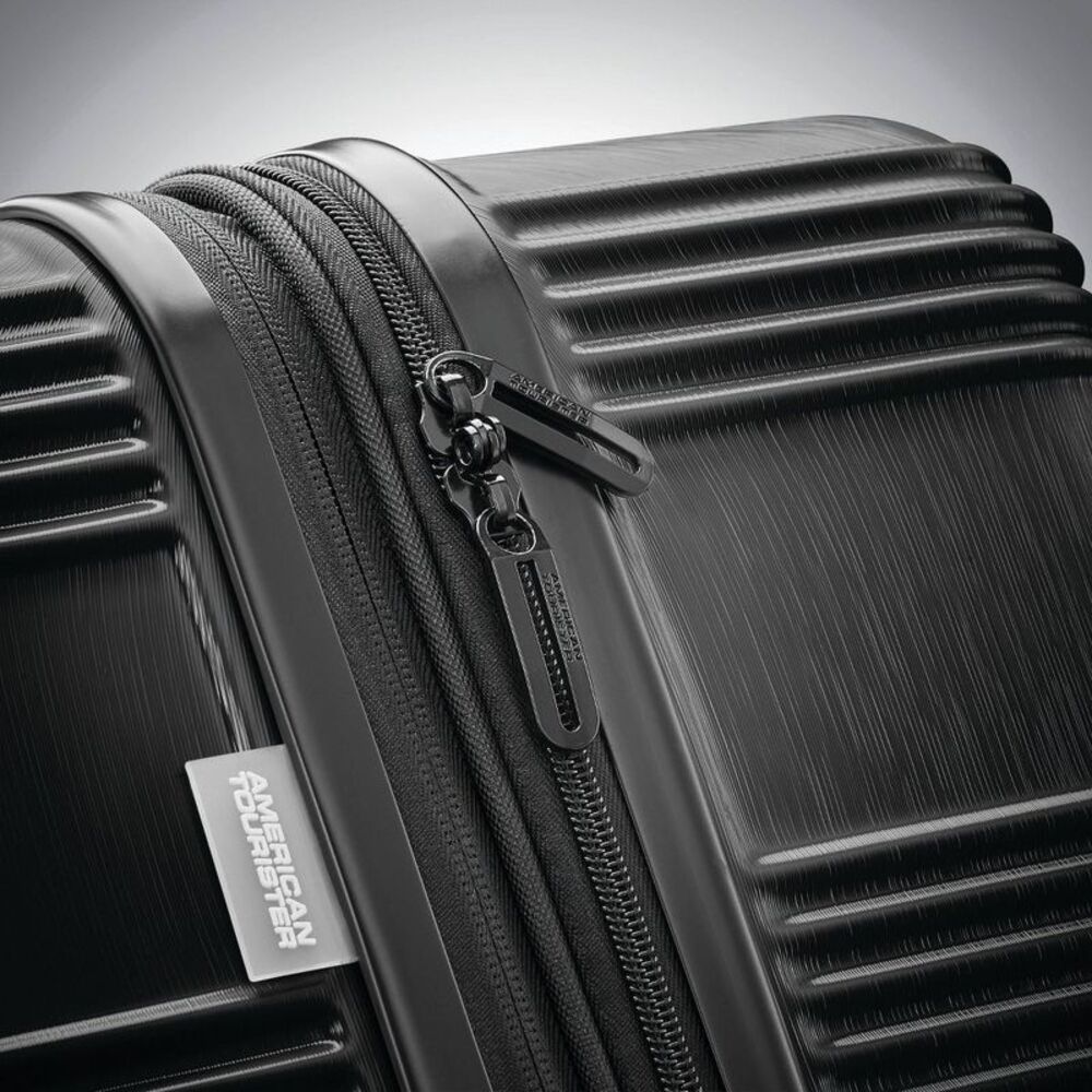 American Tourister Large Checked Luggage Suitcase 28" Hardside Spinner 8-Wheel - Picture 4 of 8